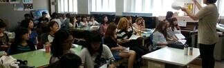 복음송합창대회 연습현장
